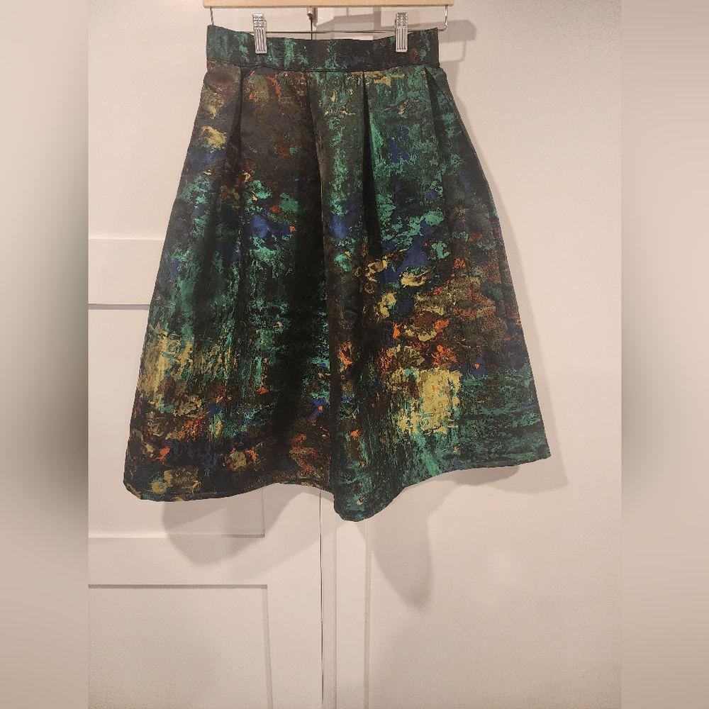 ALFRED MARTINEZ Structures Maxi Skirt